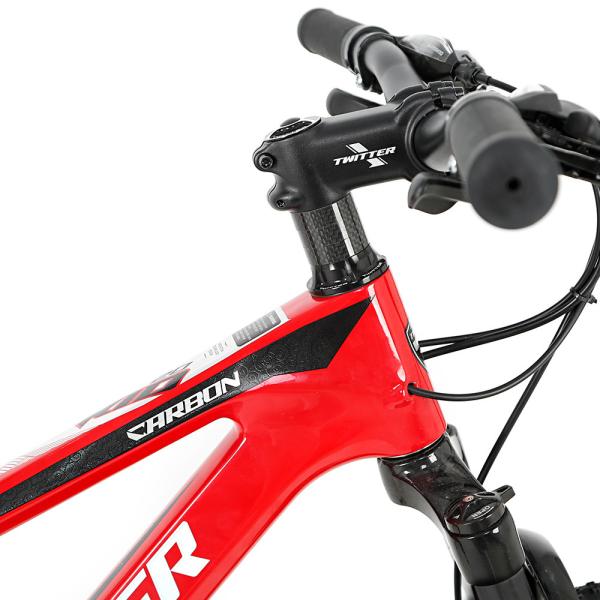 20 Inch MTB , Carbon Fibre Hardtail Mountain Bike 11.3KG For Kids