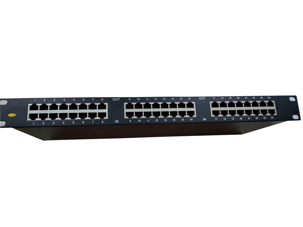 24 Порт Rj45 Ethernet Rackmount Network Lightning arrester Rack rj45 spd Ethernet устройства защиты от перенапряжений Китай