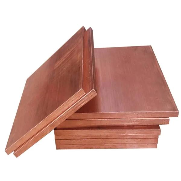 High Quality Copper Plate3'' 1/2 Sheets Hot Selling Red Pure Copper Nickel Plate