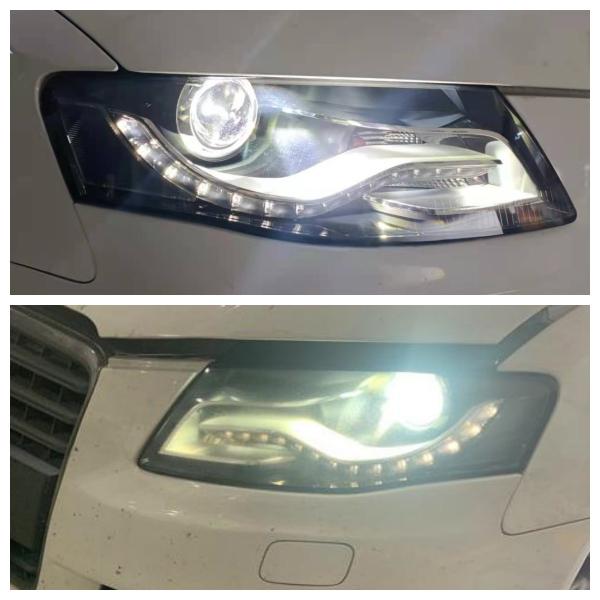 Auto Front Head Lamp for Audi A4 B8 Headlight 2007 2008 2009 2010 2012 8K0941029C 8K0941030C