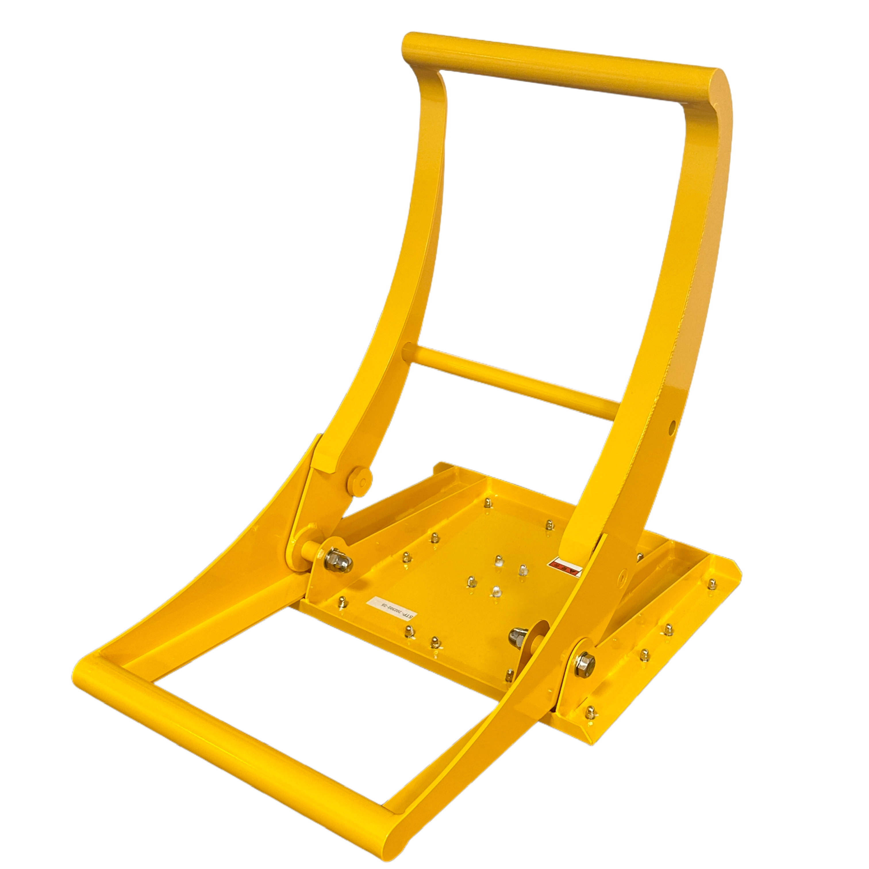 13.4kg Foldable Mobile Vehicle Barrier with Electrostatic Spray Coating for Urban Road Safety