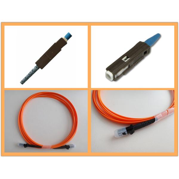 SPC polishing MU Fiber Optical Connector with 1.25mm Ferrule for CATV Network
