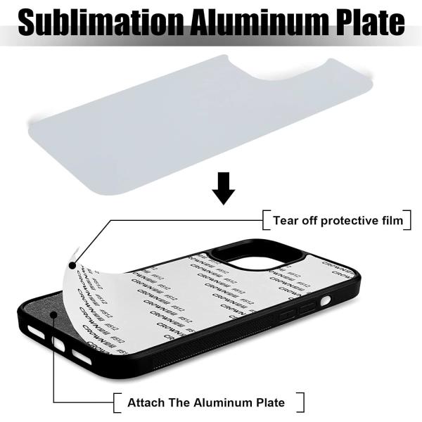 2D Sublimation Blank DIY TPU Customized Shockproof Phone Case for iphone Samsung
