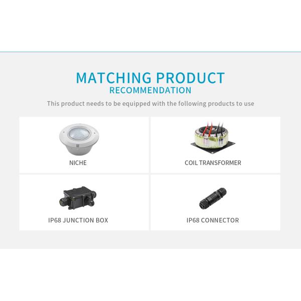 Бассейн СИД SS316L 18W водоустойчивый освещает переключатель анти- ультрафиолетовое 1560ma RGBW