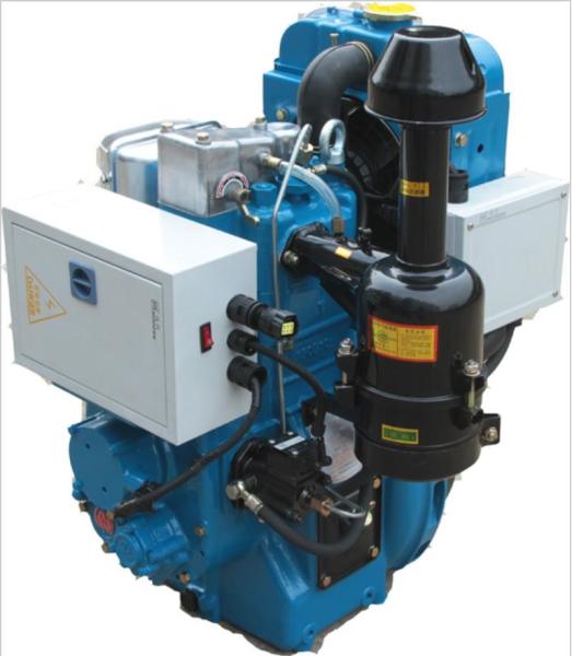 National III Emission Standard Farm Tractor Engine DLH1122 Single Cyclinder