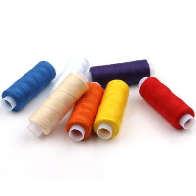 High Strength Multi Colored Threads 100% Cotton Wrinkle Resistance