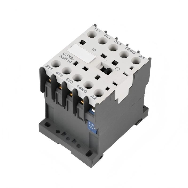 6A 9A 12A 16A Electric  Mini Contactor Switch CJX2-K 1NO 1NC 110V 220V 50/60Hz