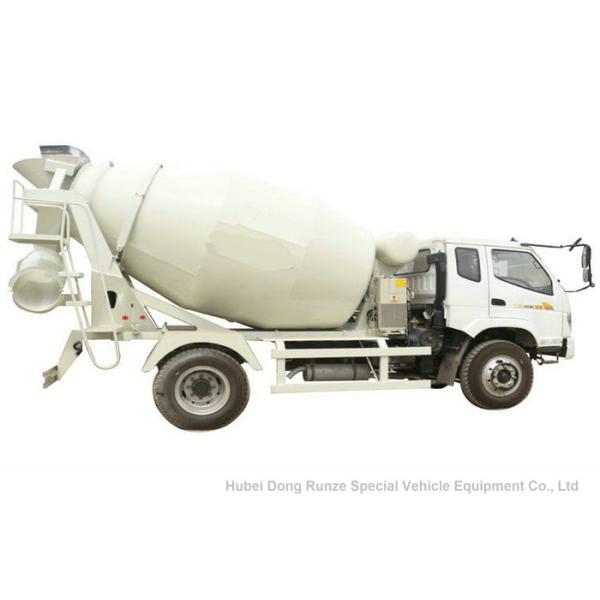 T. King Chassis Concrete Mixer Truck 2 CBM , Ready Mix Cement Trucks