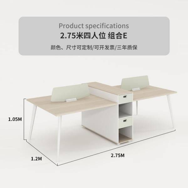 Gridlock Employee Workstation Office Set in Modern Design for Hospital Efficiency