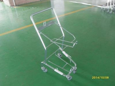 Four Wheeled Shopping Trolley / Shopping Basket Trolley 50KGS capacity