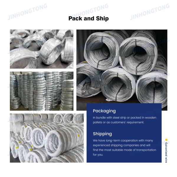Coil Diameter 0.38-4mm Galvanized Wire for Supply Protective Construction Hot-dip Q195 Low Carbon Steel Iron Wire Gi Wire 16 Gauge
