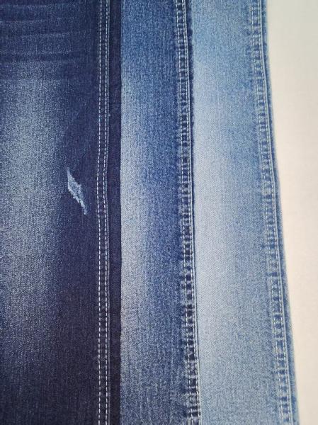 Alto estiramiento 55%Tejido de algodón denim INDIGO TWILL