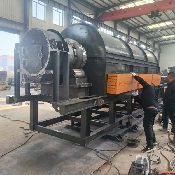 Sustainable Carbonization Biochar Production Pyrolysis for Industrial