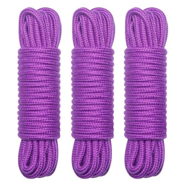 Cabo de nylon 50ft exterior dinâmico da escalada da corda para o trabalho aéreo