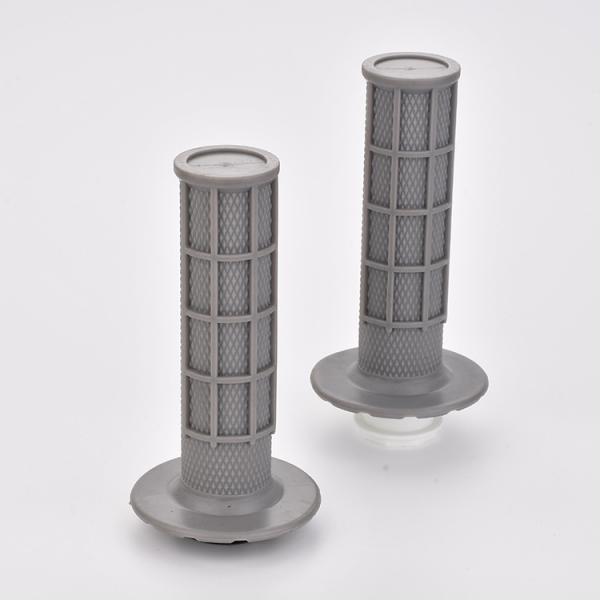Orange TPE Customized 22mm Universal Motorcycle Handlebar Grips for Modified Bikes