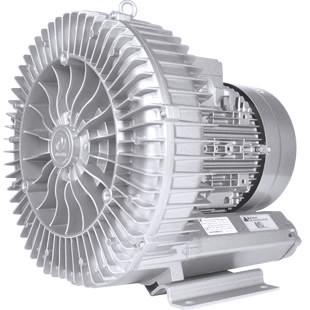 Silver Color Side Channel 3 Phase Vacuum Pump Biogas Transfer Air Pump 15.0kw 17.5 Kw