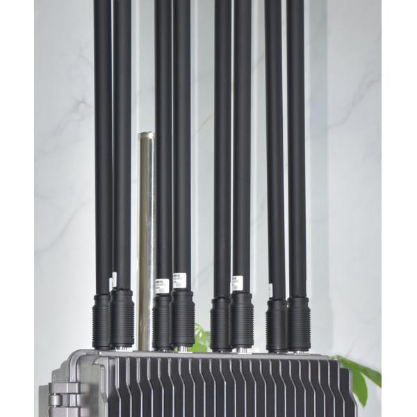 Baton/Microphone-Type Omnidirectional FRP Jammer Antenna - Suitcase/Portable/Fixed Scenarios