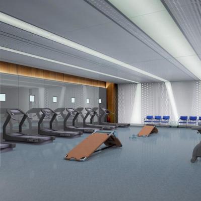 Fireproof 8mm Rubber Flooring Grey 6mm Rubber Gym Flooring For Basement