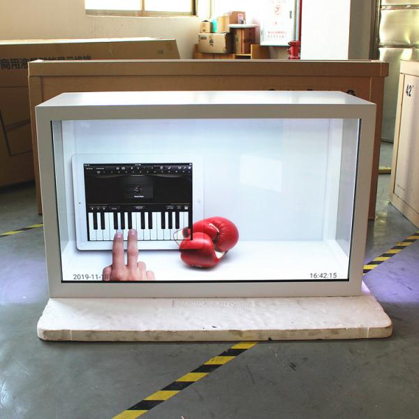 Digital Transparent LCD Display , See Through Touch Screen Multifunctional