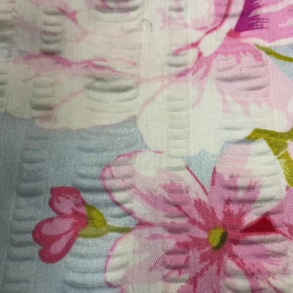 Напечатанные бактерии тканей 75DX150D Microfiber полиэстера Seersucker анти-