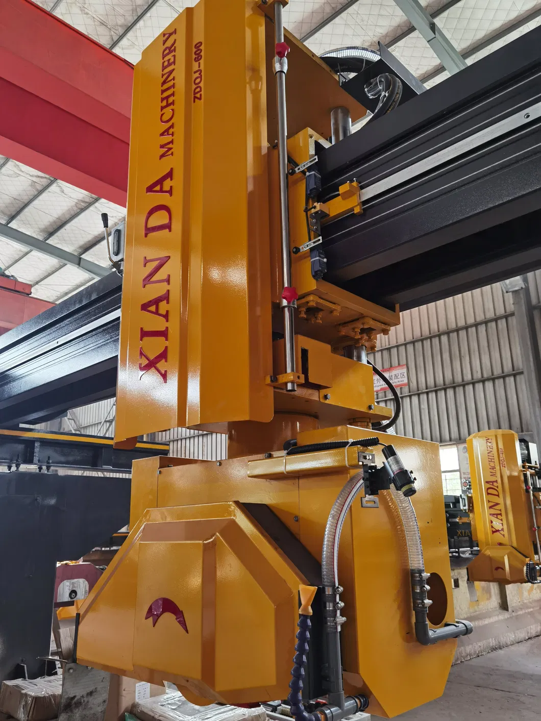 Machine intégrée de coupe de pierre de pont a vu la machine CNC de gravure de coupeur de pierre tombale