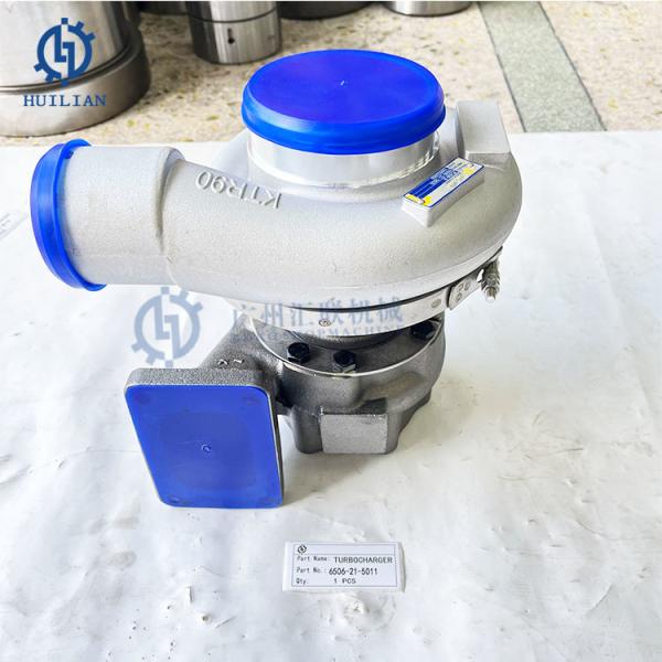 Komatsu 6506-21-5020 6506-21-5011 6505-52-5540 Turbocharger Suitable PC450-8 PC400-8 Engine for Excavator Engine Parts Turbo