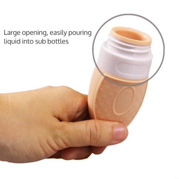 37ml 60ml 88ml Silicone Travel Containers Set 3 Oz Cosmetic Bottle Travel Accessories