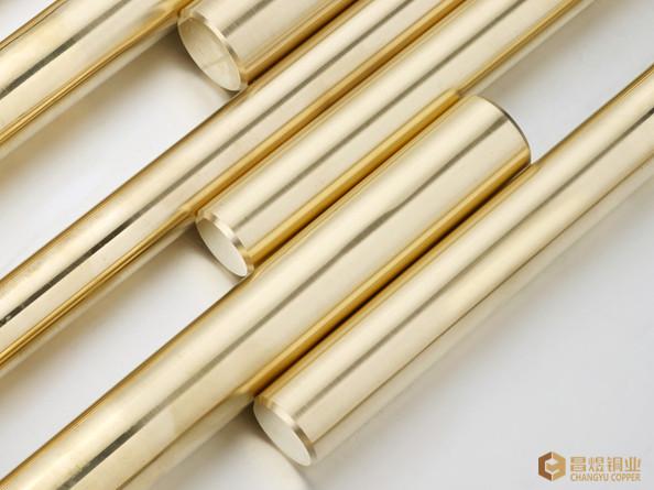 Good Thermos Plasticity Copper Round Rod C3604 Brass Bar For Chandeliers