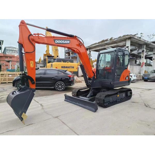 Used Doosan Excavator DX60 For Road Construction Hydraulic Excavator