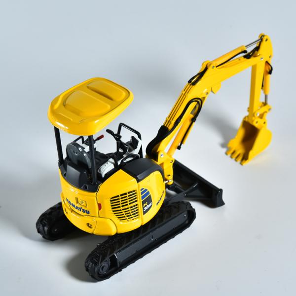 Komatsu PC30MR Mini Excavator 1/32 Scale Die-Cast Metal Model Collectible Toy