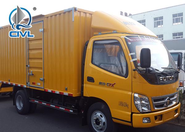 China Cargo Van Light Duty Commercial Trucks Payload 1-12 Ton EURO III/IV/V