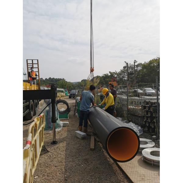 machine commune chaude de soudage bout à bout de HDPE de tuyau d'approvisionnement en eau de 355mm