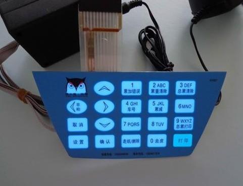LGF/EL Lamp/LEDs Backlight Membrane Switches Manufactured by ISO9001&ISO13485 Certified Factory in China