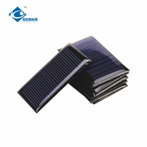 0.16W ROHS Poly Crystalline Solar Panels ZW-5330 Lightweight Customized Epoxy Solar Panel 5V