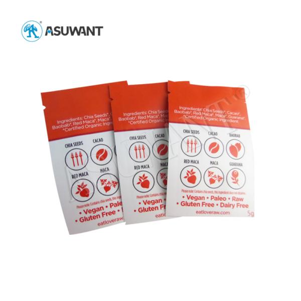 Heat Seal Foil Mylar Food Bags Lamination Plastic Packaging Bags For Food