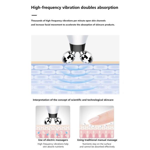 Neck Face Beauty Device Anti-Aging Neck Massager for Wrinkle Removal and V-Face Lift