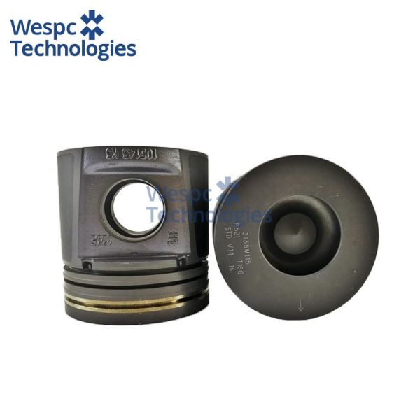 WESPC 3135M115 Piston Kit for Perkins 1004.4 1004.4T Diesel Engines