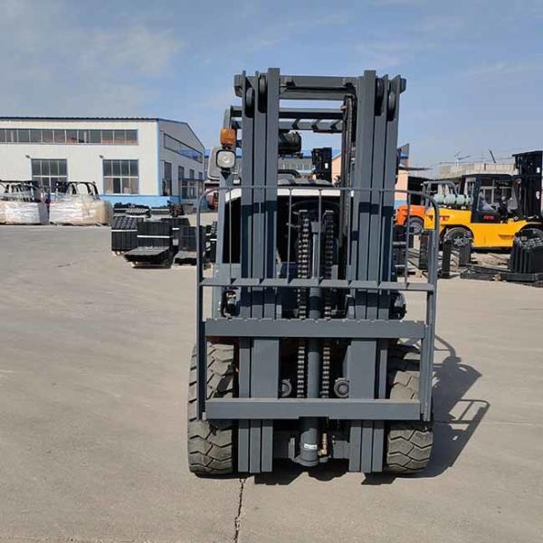 4 Ton LPG Powered Forklift Duplex 4m Warehouse Forklift 4000kgs Dual Fuel