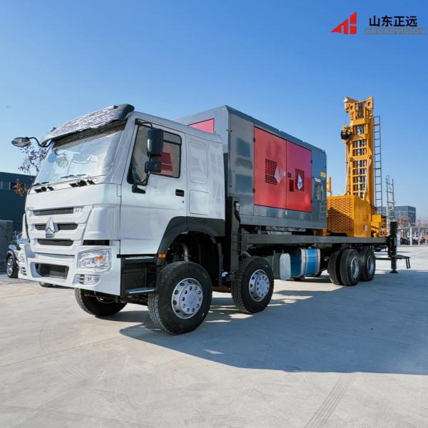 Water Well Truck Mounted Drilling Rig Heavy Duty Hydraulic Drilling Rig 26000kgs