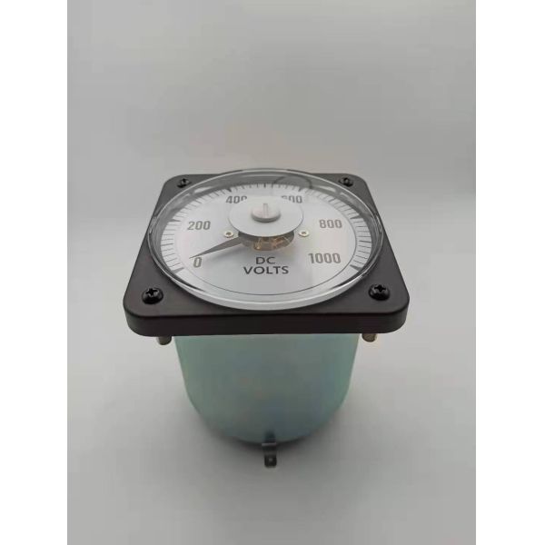 Switchboard Panel Analog Voltage Meter DC Voltmeter Panel Mount 1000V 110 X 110mm