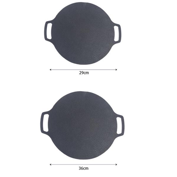 Multipurpose Korean Style Stovetop Grill Pan Die Cast Aluminum Raffinate Outdoor