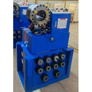 2 Inch Hydraulic Hose Crimping Machine with Fast Change Mould Tool and 10 Dies for Versatile Crimping