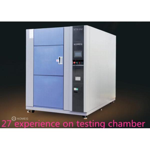 SUS 304 Thermal Shock Test Chamber Physical Chemical Formula Three - Slot Cold And Hot Impact Box