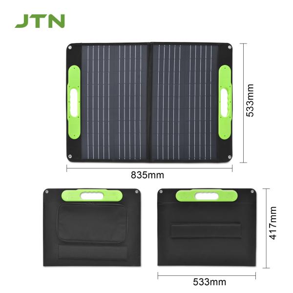 Camping Folding Solar Panel PET USB 3.0 40w 50w 60w 80w 18v Portable Foldable Solar Panel
