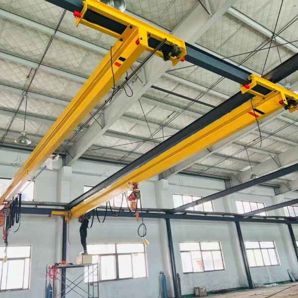 Electric Hoist Overhead Crane with 1 Ton-10 Ton Lifting Capacity, Pendant & Wireless Remote Control, and 25 m Max. Lifting Height