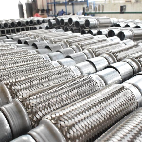 Buick 1.2mm Flexible Auto Exhaust Pipe 3 Inch Inner Diameter