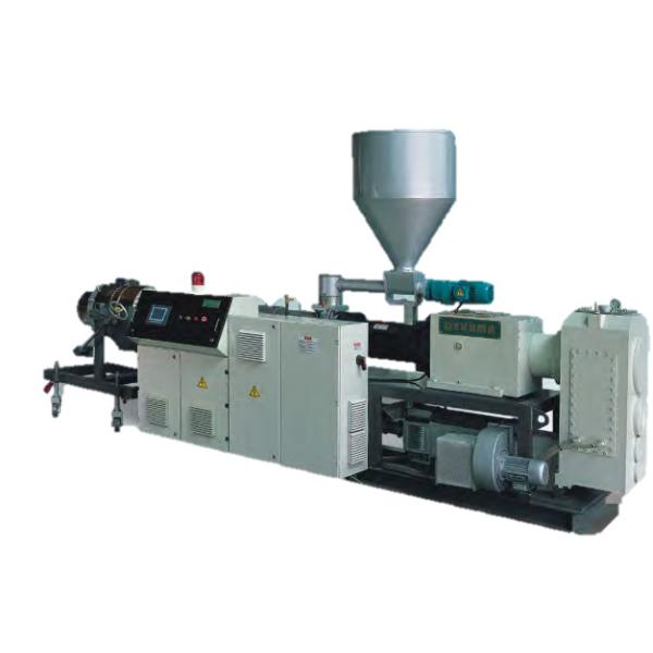 Easy Operation Plastic Extrusion Equipment Hardened Gear Surface Double Conical