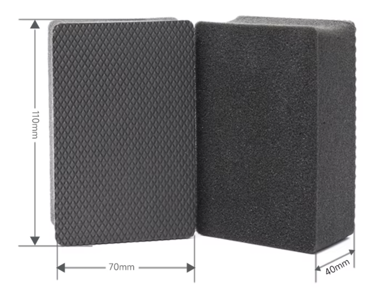 Magic Shine Clay Eraser Diamond Patterned Car Cleaning Clay Block