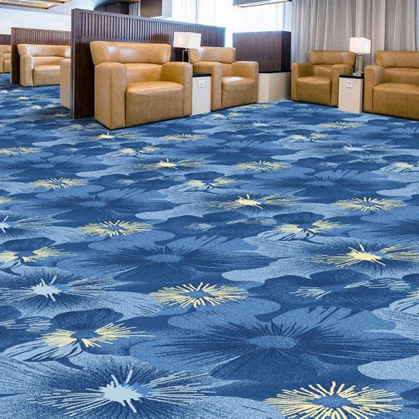 Tufted Wool PP Material Nylon Printed Carpet Roll for Home Hotel Room Prayer Space