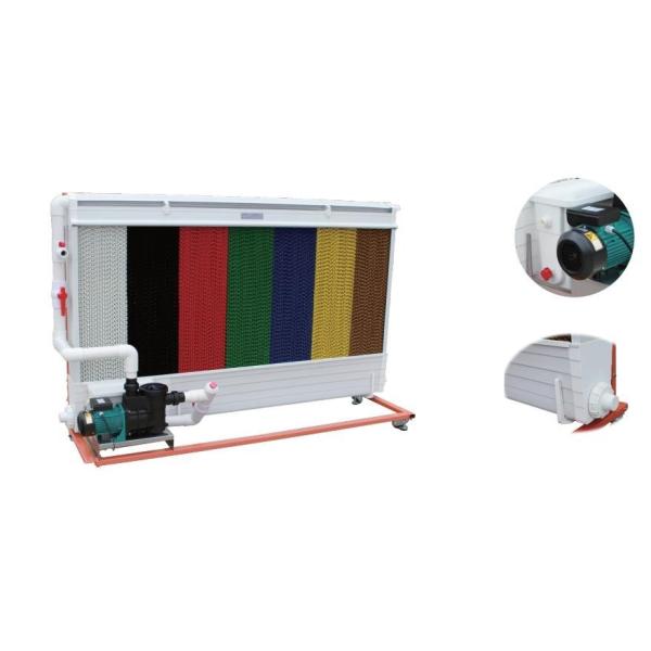 Water Evaporative Cooling Pad Curtain System For Swine Farm Greenhouse